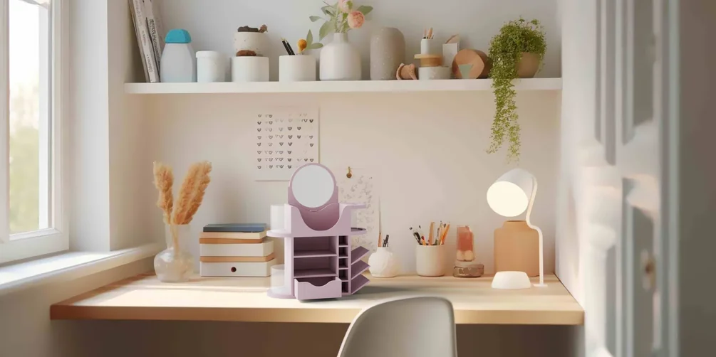 NeetNook — makeup organizer for dorm spaces