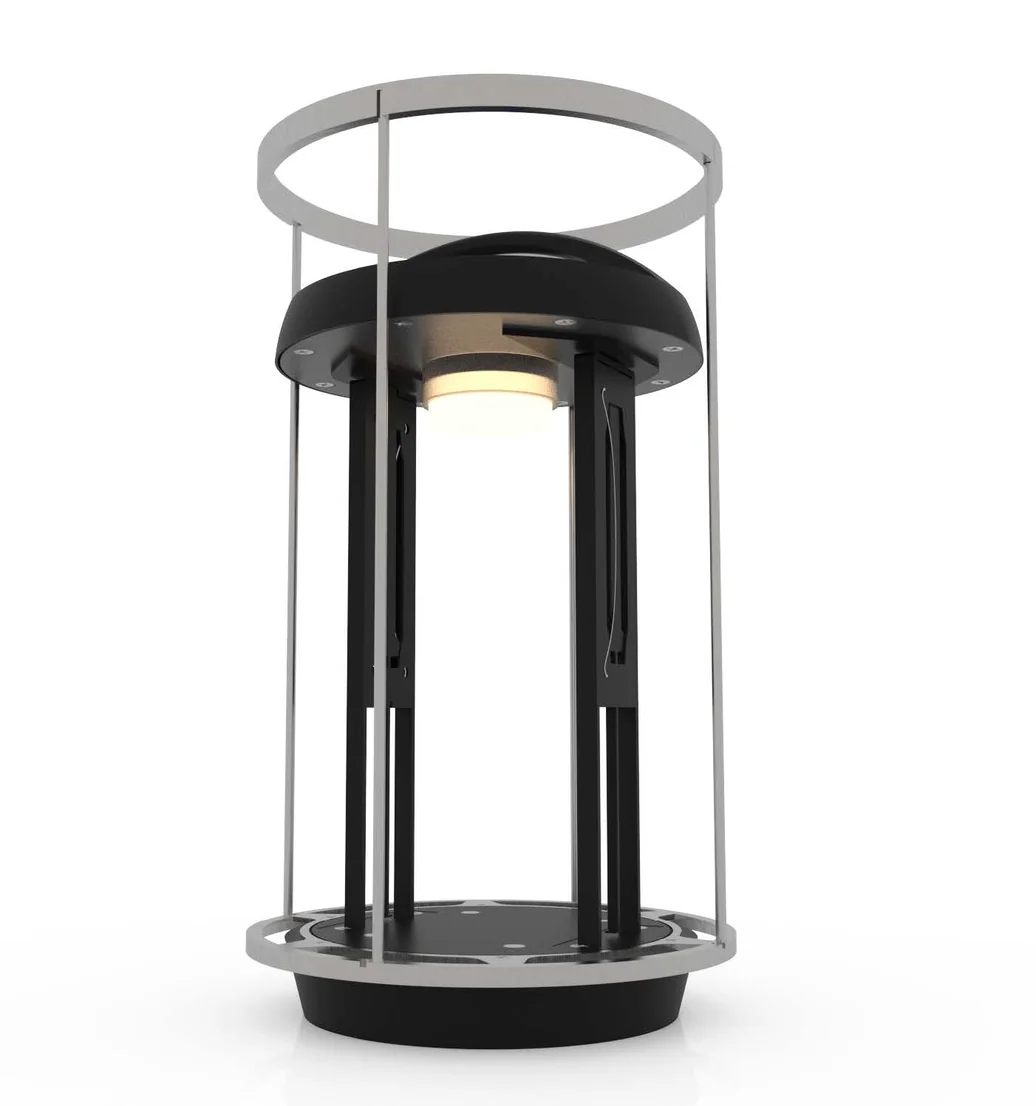 Pelma in stationary mode — handle down, lamp at rest