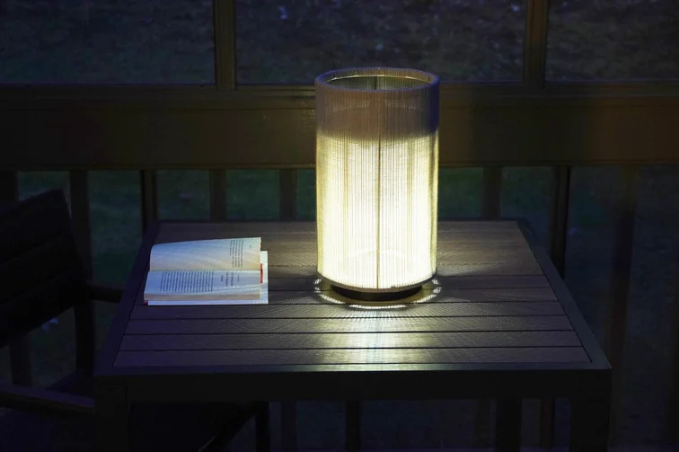 Pelma — The Weave Light, solar-powered outdoor lamp