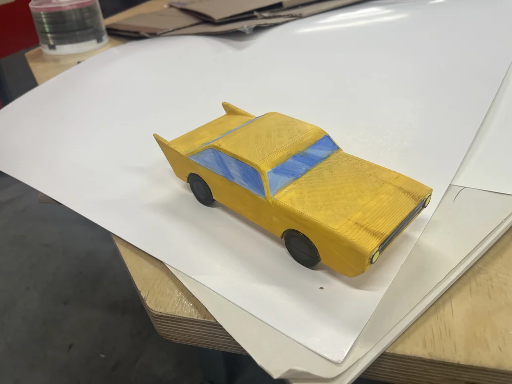 Making of — 1960s car prop