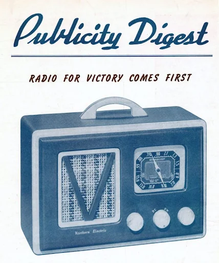Publicity Digest — Radio for Victory, WWII