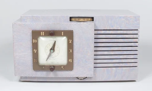 Clock radio, c. 1950