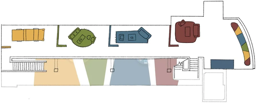 Level 2 floor plan overview