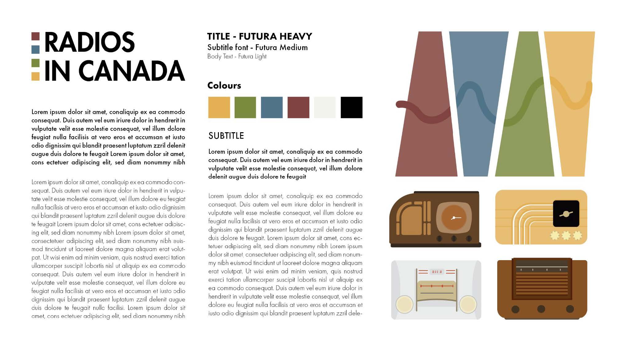 Radios in Canada style guide
