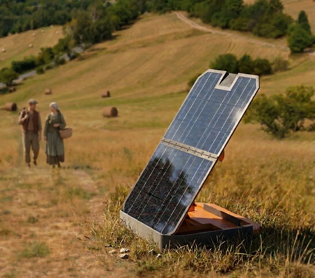 SolarLink — portable solar panel for agricultural communities