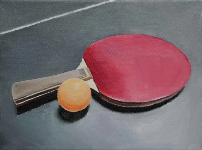 Ping pong paddle